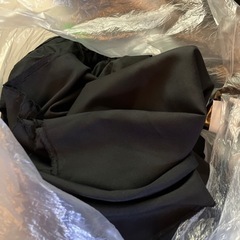 毎日値下げ‼️黒布　黒幕　端材　3袋　遮光布　中古　片付け中の画像