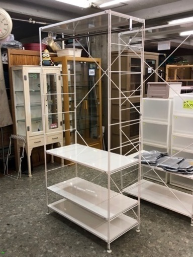 無印良品　3段スチールラック