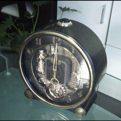 【正規品】Rhythm Small World アンティーク時計　の画像