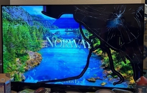 液晶割れ★液晶テレビ