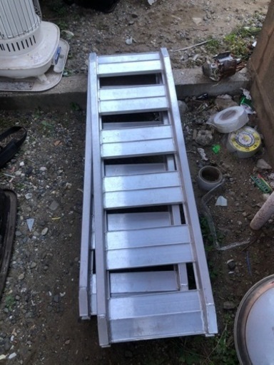 アルミ製道板　ラダーレル　スロープ