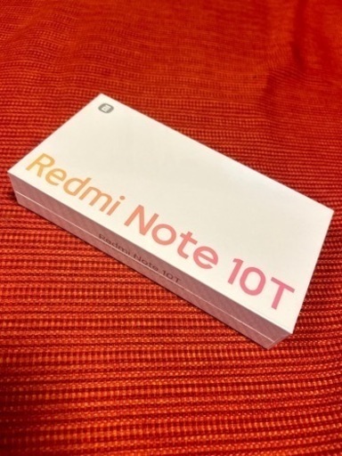 スマホ　新品⭐︎未使用⭐︎未開封　Redmi Note 10T ナイトタイムブルー