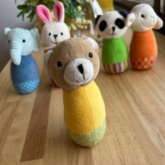 【決まりました】ボウリング　ぬいぐるみ　くまちゃんの画像