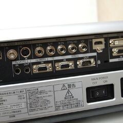 ① 業務用 パナソニック 1チップDLP方式プロジェクター PT-DW640 シルバー 2014年製 使用時間8384h ランプ使用時間2232h 動作確認済み 札幌市 清田区 平岡の画像