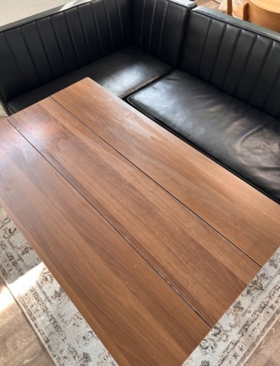 ダイニングテーブルソファ 4点セット