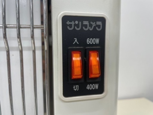 オリエンタル セラミックヒーター サンラメラ 600W 美品 ニューセラミックヒーター サンラメラ 600W型 クラシックグリーン