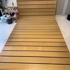 大塚家具 ローベッドフレーム セミダブルの画像