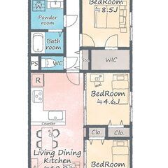 ◎✨フルリノベーション済✨🌸　◎全室窓あり　◎三方角部屋11階　...