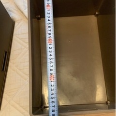 ニトリ　Nインボックス　茶色　2個の画像
