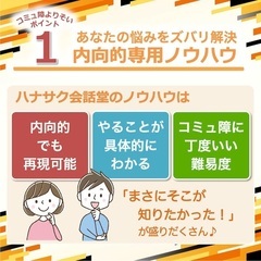 【東京】コミュ障を治す話し方教室／内気でも楽しく会話できるあなたに♪の画像