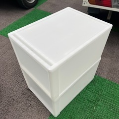 【ahaha recycle】プラケース 収納ケース 2点の画像