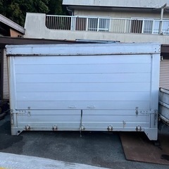 アルミコンテナ改装2t車用？の画像