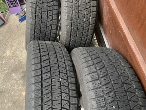 ハリアー　ブリジストン  スタットレス ホイール付き