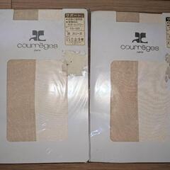 【新品/courregesクレージュ】ストッキング☆サイズS〜M☆5点セットの画像