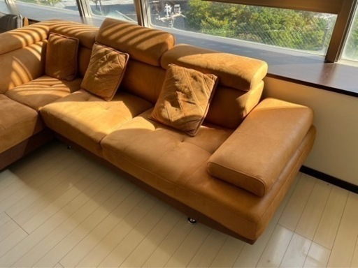 定価 108,000円  美品 コーナーカウチソファー L字