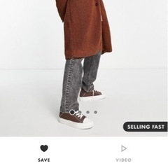 ［新品］ASOS メンズフリースコートの画像