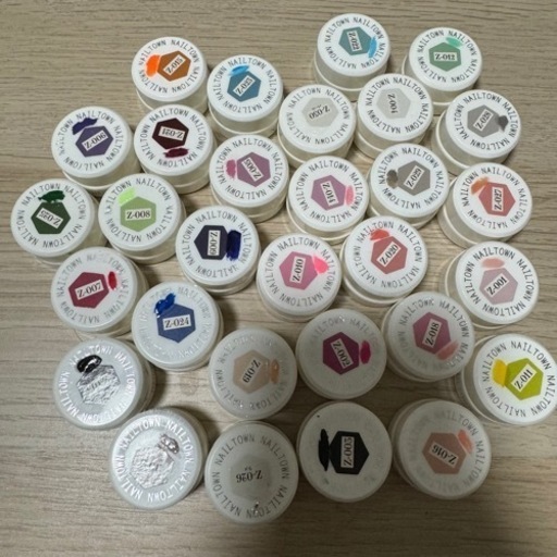 ジェルネイル30色セット