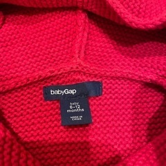 GAP くまのカーディガンの画像