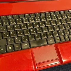 NEC LaVie LM350/C レッド、13.3インチ、ACアダプター付の画像