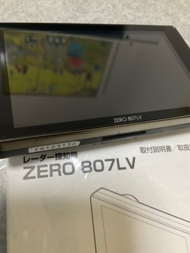 中古品　レーダー探知機　コムテック　ZERO 807LV