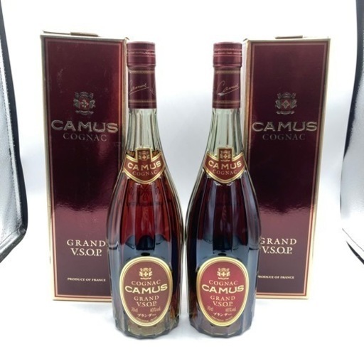 s1202508 カミュ CAMUS グランド VSOP 2本セット コニャック COGNAC ブランデー グリーンボトル お酒 酒 