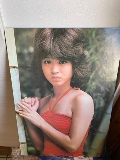 【希少】松田聖子　木製パネル