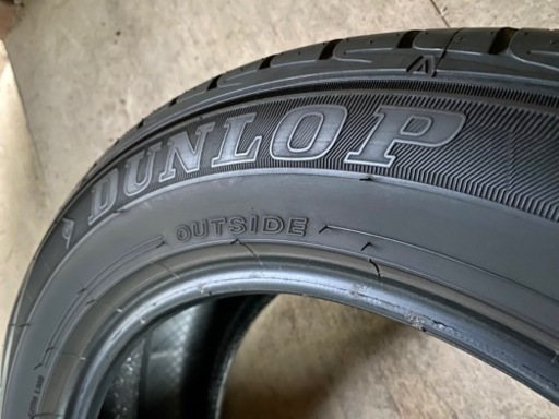 ダンロップ LE MANS V 225/55R17 101W Extra load 中古タイヤ×4本セット