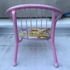 中古　古いディズニー　プーさん　ローチェアの画像