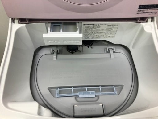 値下げしました★K095★SHARP製★2018年製5.5㌔/3.5㌔洗濯乾燥機★6ヶ月保証付き★近隣配送・設置可能