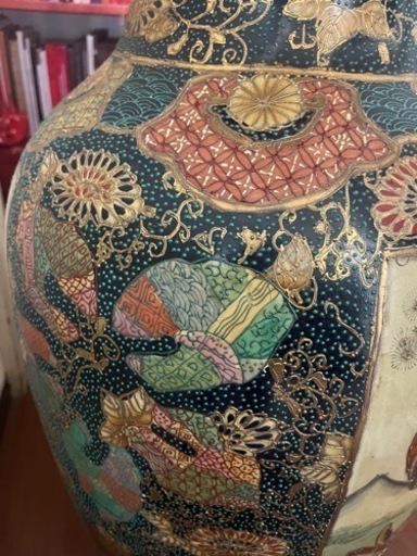 花瓶 薩摩焼 特大 美術品 骨董品 希少