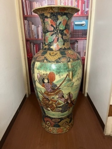 花瓶 薩摩焼 特大 美術品 骨董品 希少