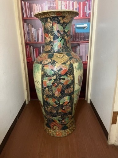 花瓶 薩摩焼 特大 美術品 骨董品 希少