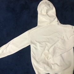 <取引済>GU パーカー(ホワイト)・レディース：Mの画像