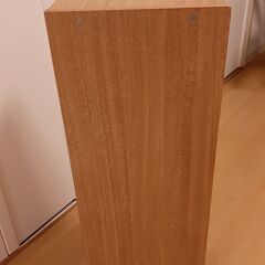 【受け渡し予定者あり】 幅30 奥行30 高さ90 収納棚・ラック・ボックス 可変棚3段 木製の画像