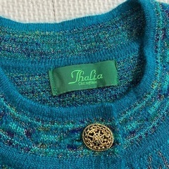 ThaLia Cest raffinee レトロカーディガン　古着の画像