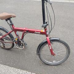 (決まりました)　中古20インチ折り畳みバイク