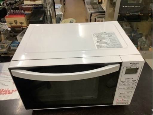 アビテラックス 電子レンジ 18L ホワイト Abitelax フラットタイプ ARF206-W リサイクルショップ宮崎屋　佐土原店　