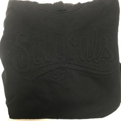 <取引済> GU パーカー(ブラック)・レディース：Mの画像