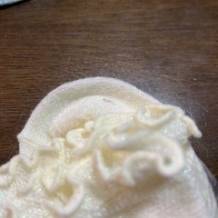 〈未使用〉ラメ入り靴下/ホワイトの画像
