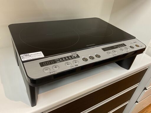 2023年製！　アイリスオーヤマ　2口IHクッキングヒーター　IHK-W12SP