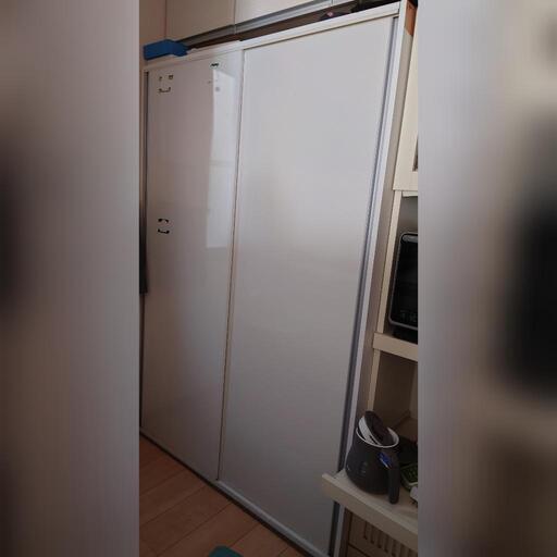 【受付終了 決定しました】大容量食器棚 白