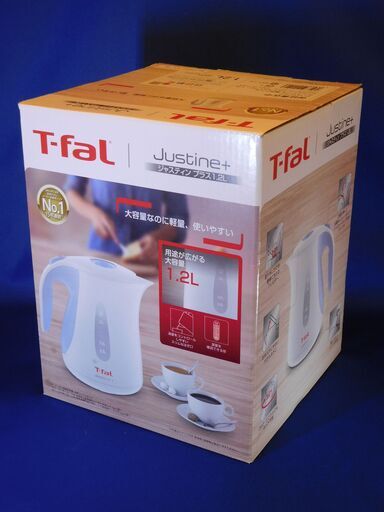 【T-fal】ティファール 電気ケトル ジャスティンプラス1.2L スカイブルー KO4904JP T-fal JUSTINE＋