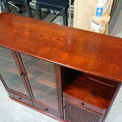 和家具｜ガラス扉｜茶箪笥｜茶棚の画像