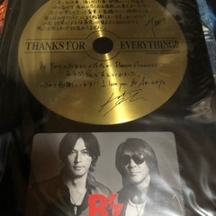 B’z 　会報　記念盾　おまけ付き