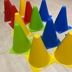 募集終了★スケボーコーン &肘当てひざ当てセットの画像