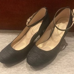 (未使用)パンプス ブラック 22.5cm