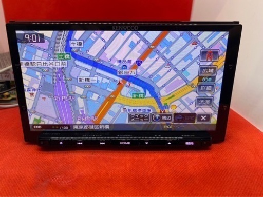 KENWOOD 最高峰　MDV-Z701 新品パーツ多数＋新品バックカメラ付き せ6