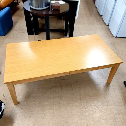 1/19ニトリ センターテーブル パレット 120 家具 座卓 机