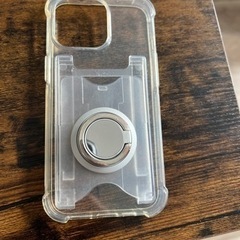 iPhoneカバー リング付き