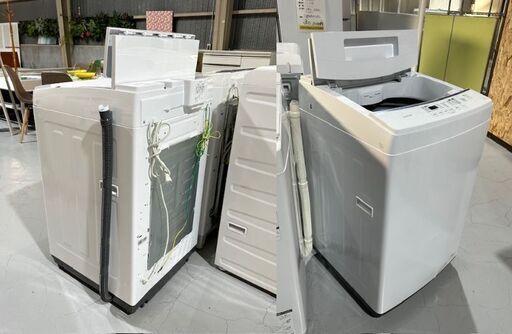 アウトレット品★IRIS OHYAMA★IAW-T705E 2023年 洗濯機 7kg アイリスオーヤマ 生活家電